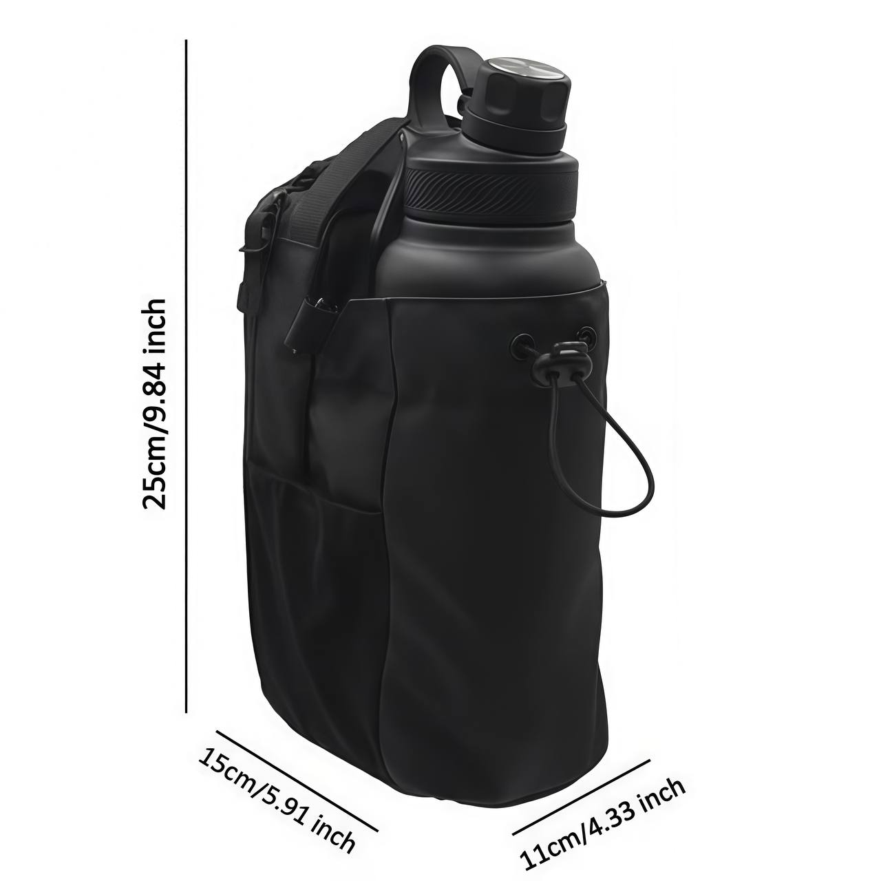 Fitness portable bag with magnet