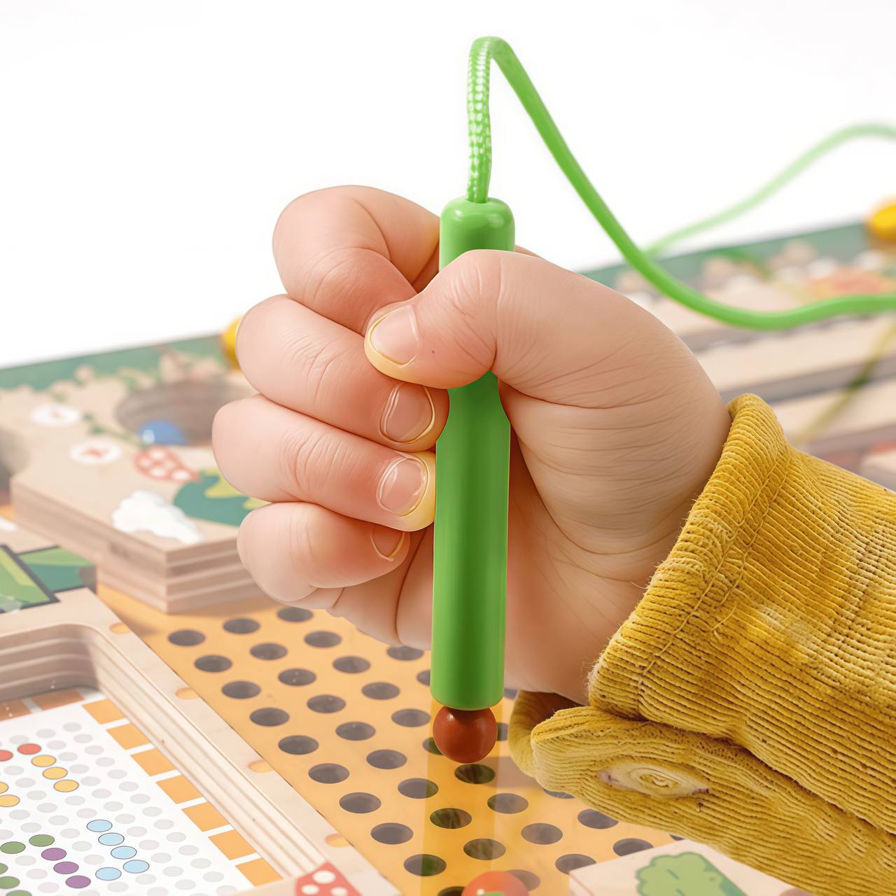 TinkerTots Montessori Magnetic Maze – 3 Smart Worlds of Hands-On Learning