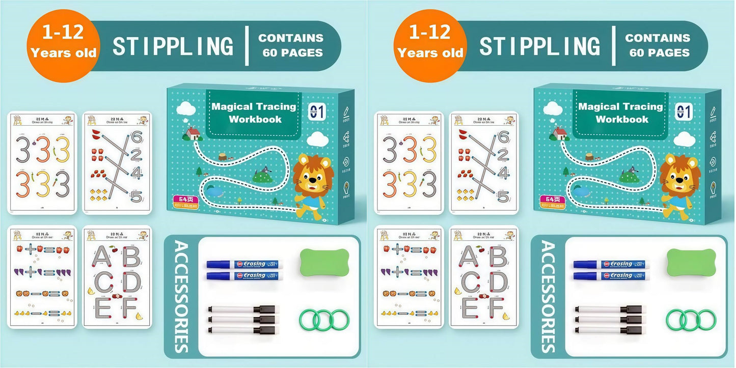 Magical Tracing Workbook Set