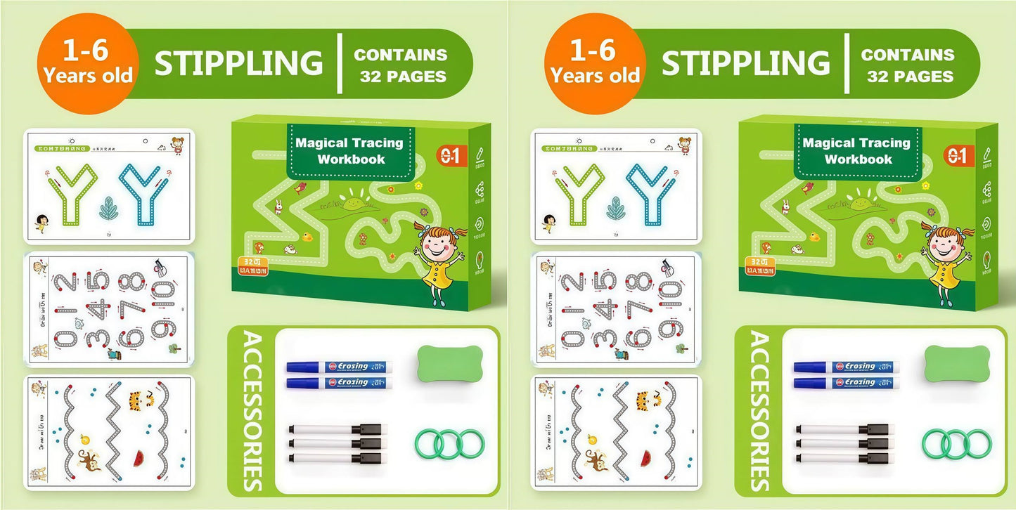 Magical Tracing Workbook Set