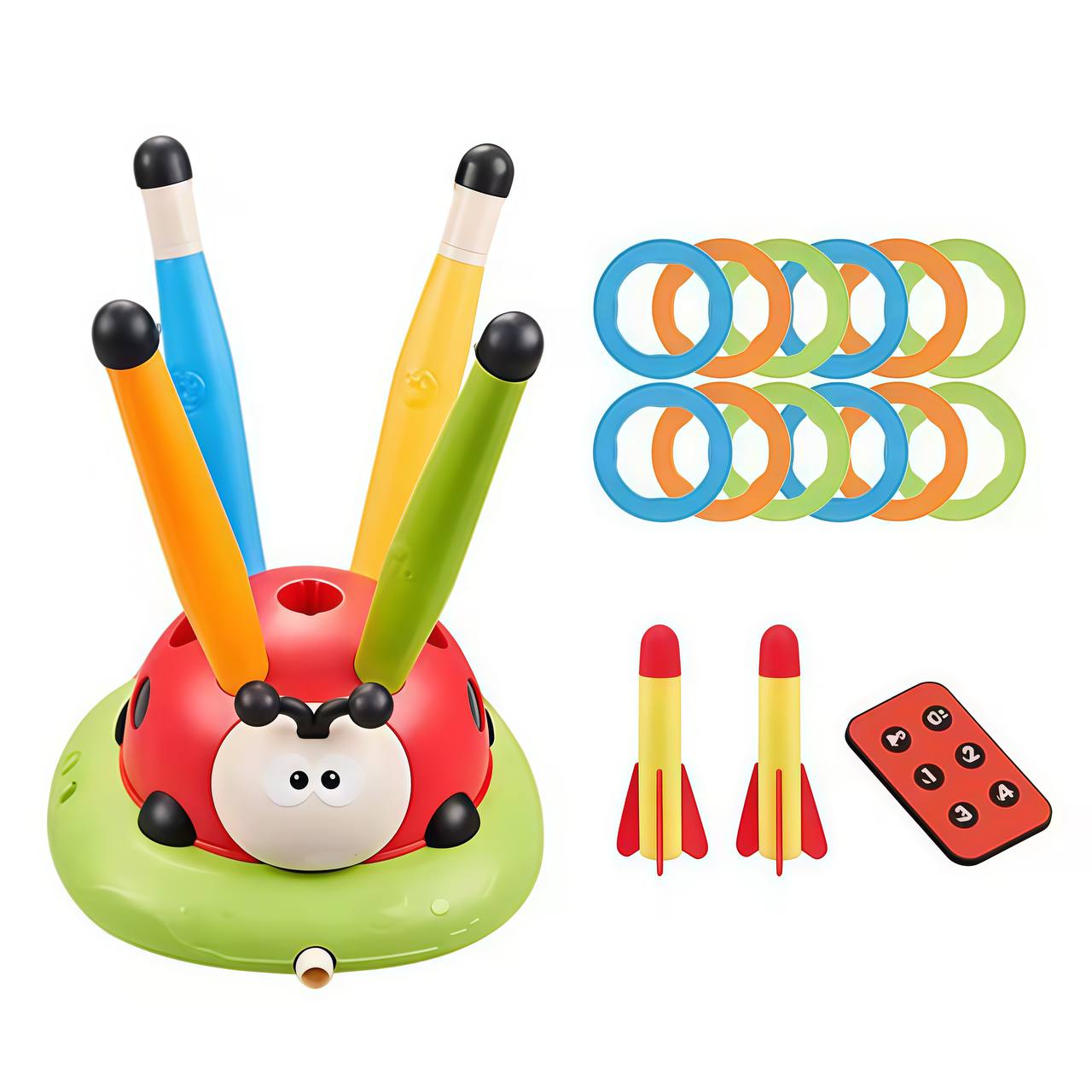 Ladybug 2-in-1 Jumping Toss Toy
