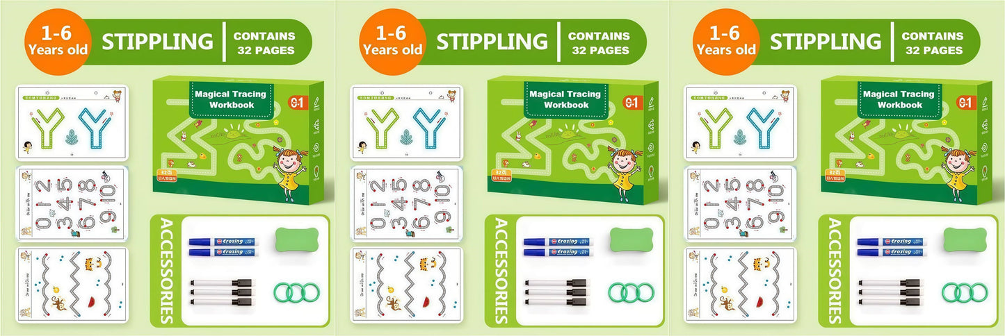Magical Tracing Workbook Set