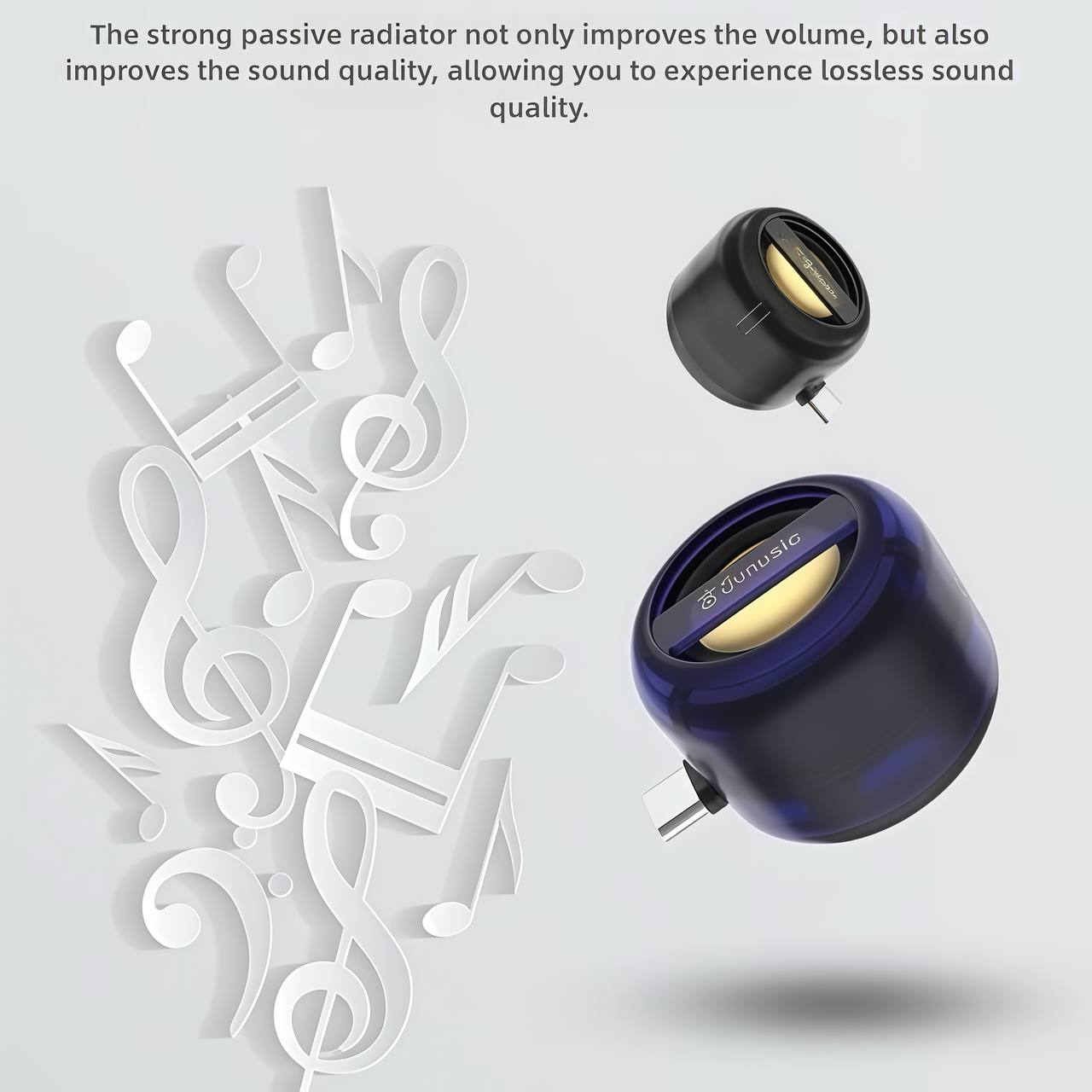 Portable 5X Speaker Amplifier – Plug & Play for Music/Calls