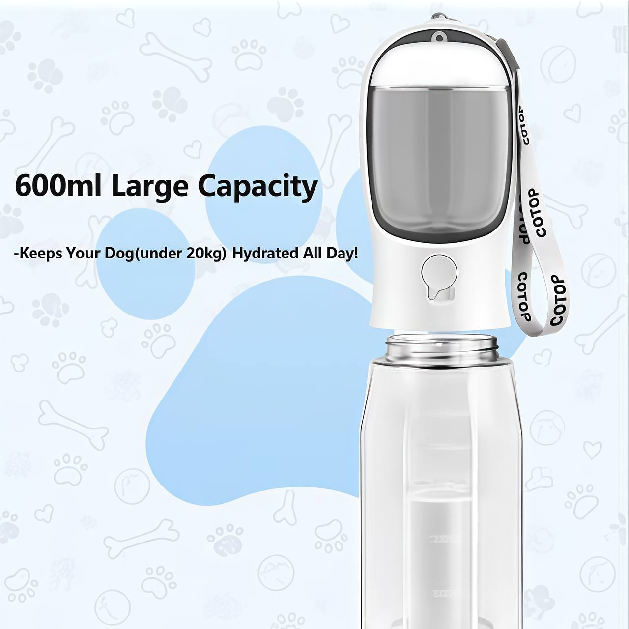 3-in-1 Dog Water Bottle