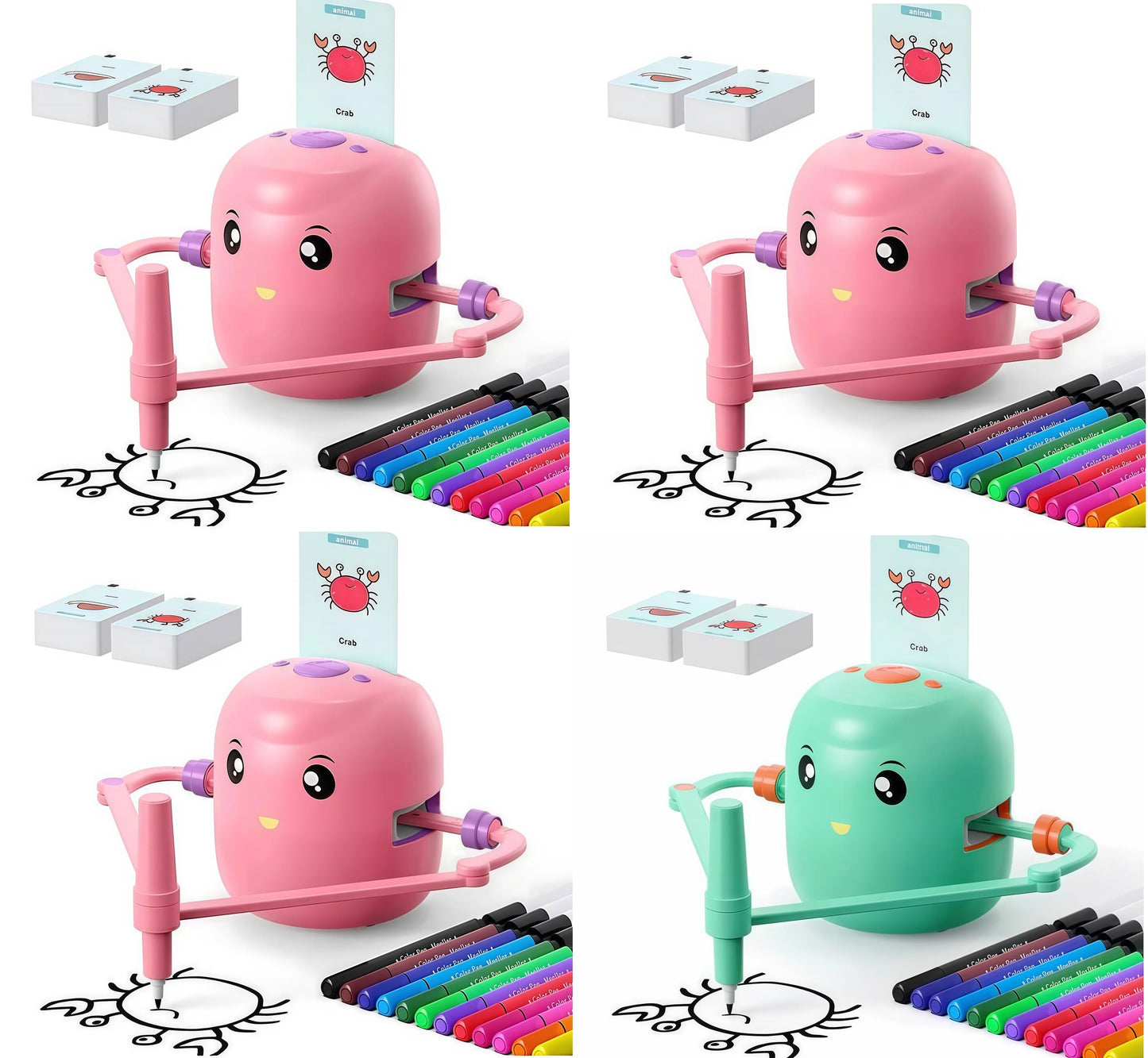 Children'S Interactive Education Painting Robot