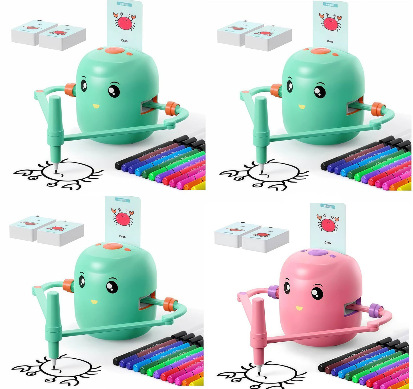 Children'S Interactive Education Painting Robot
