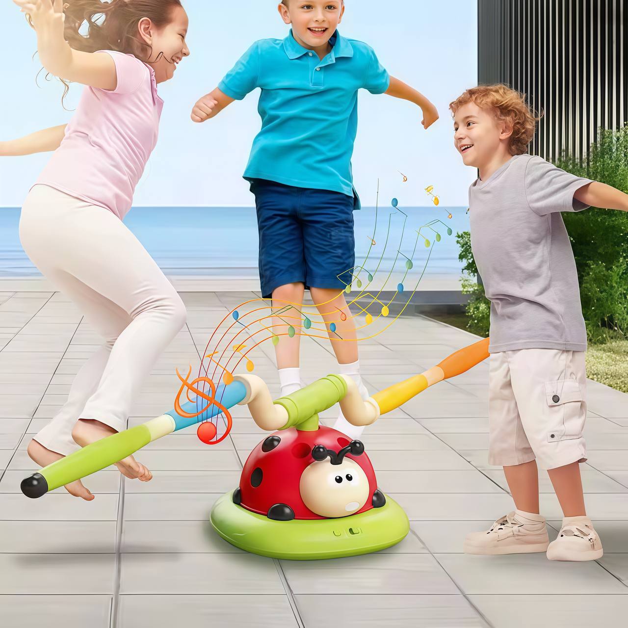 Ladybug 2-in-1 Jumping Toss Toy