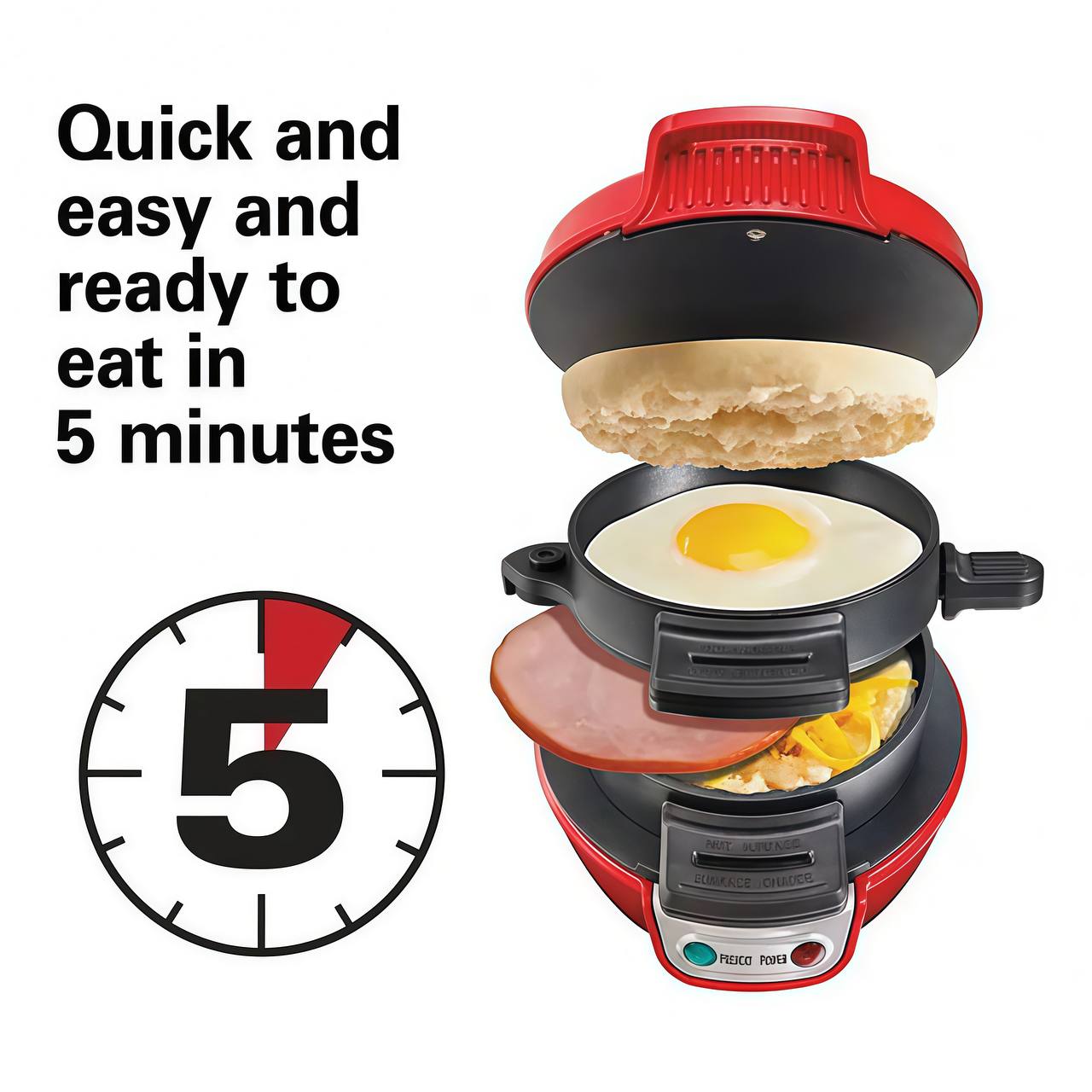Home multi-function Light Meal Hamburger Machine
