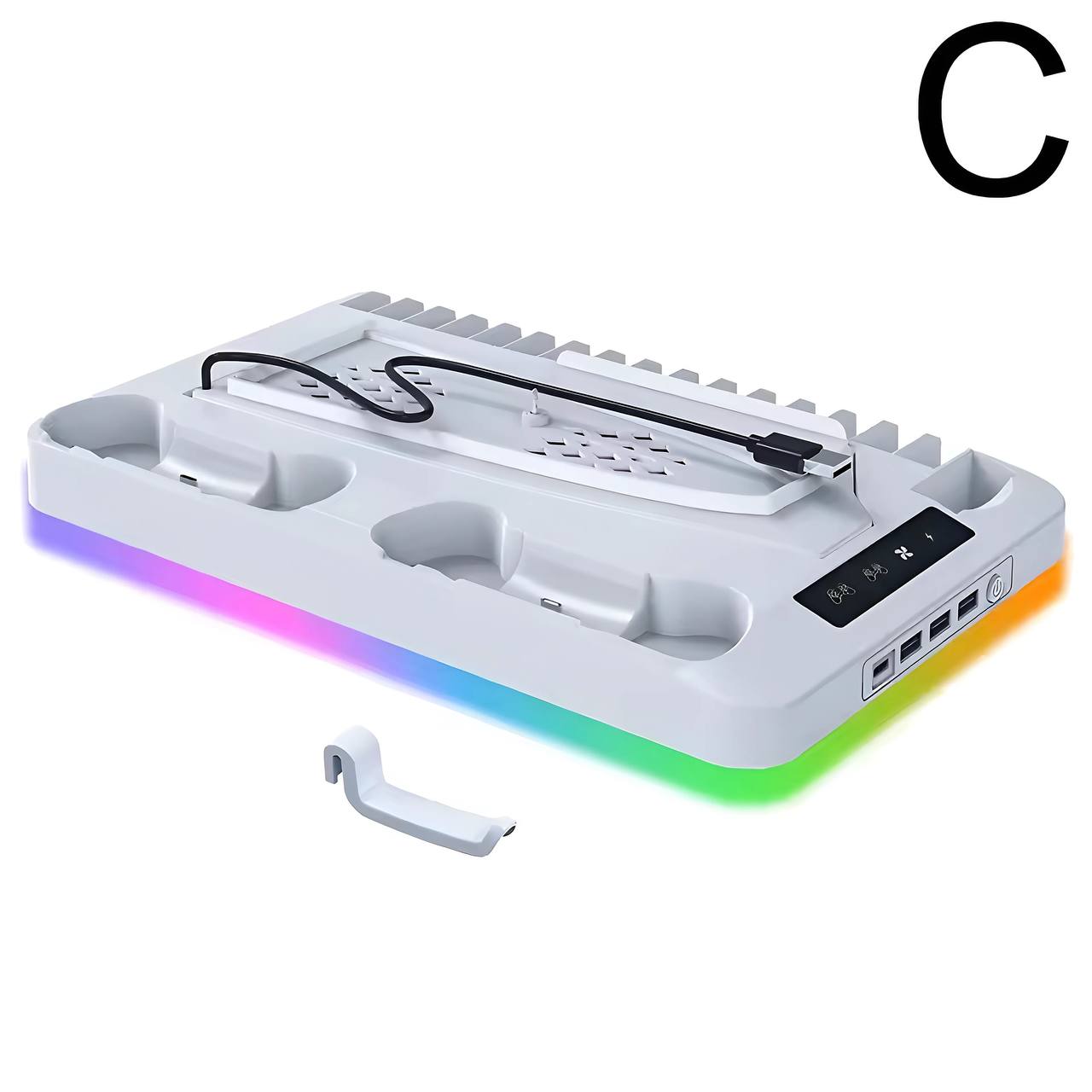 Multifunctional Cooling Stand Set for PS5