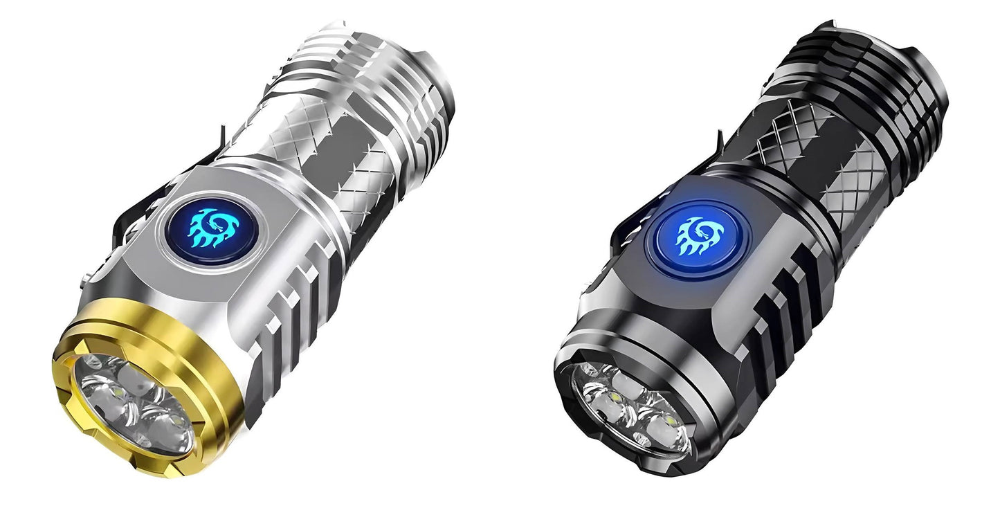 🔥LAST DAY PROMOTION 49% OFF 🔥 - Three-eyed Monster Mini Flash Super Power Flashlight