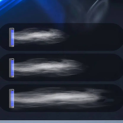 Wall-mounted mini air conditioner blowing cold air – close-up  
Wireless air cooler on office desk – lifestyle scene  
USB charging port of mini air conditioner – detail view  