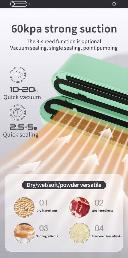 Mini Wireless Vacuum Sealer