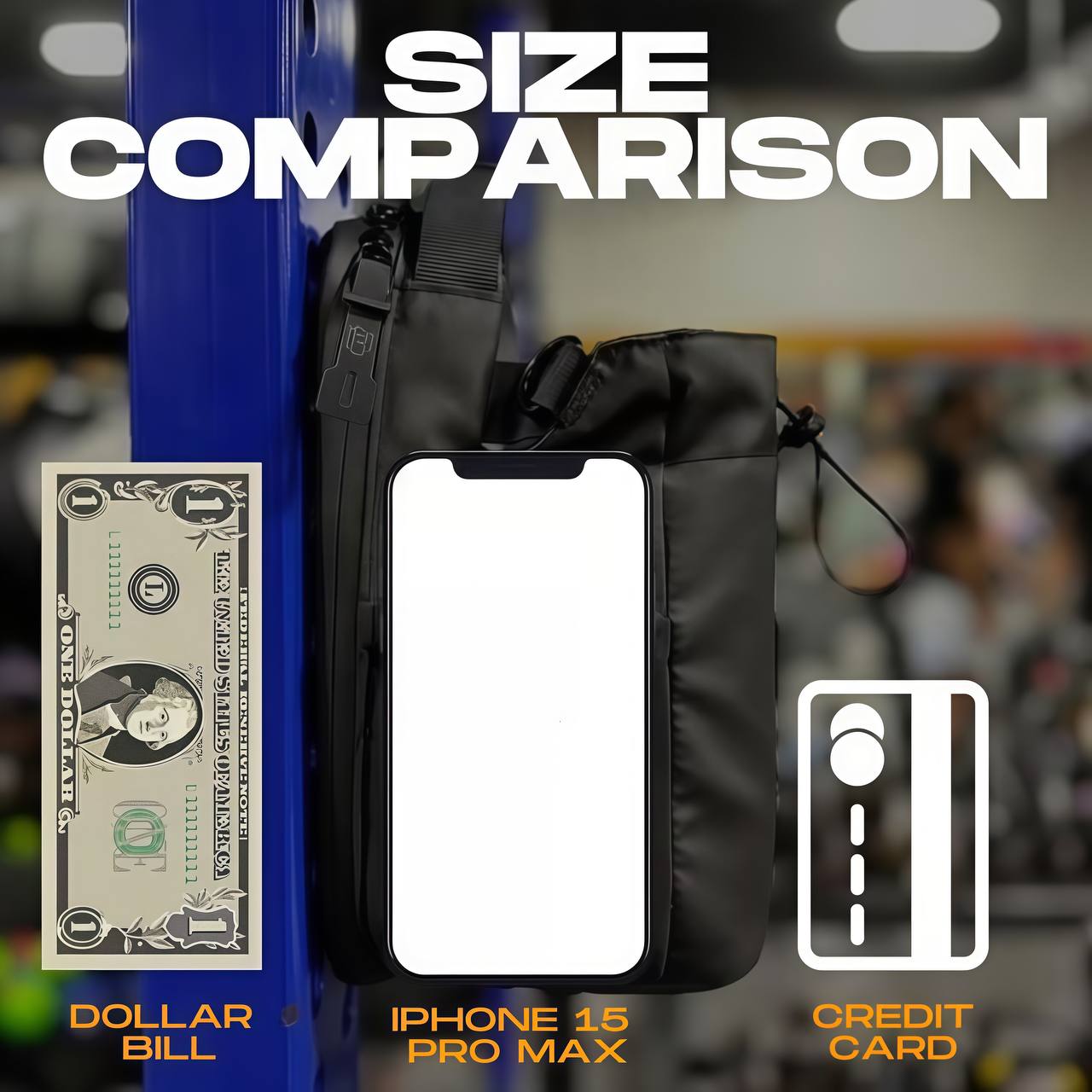 Fitness portable bag with magnet