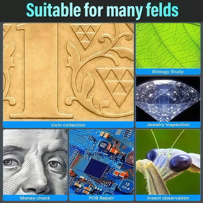 Digital HD Microscope 50x-1600x Magnification (PC & Phone Connectable)