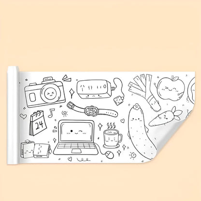 Children's Drawing Roll