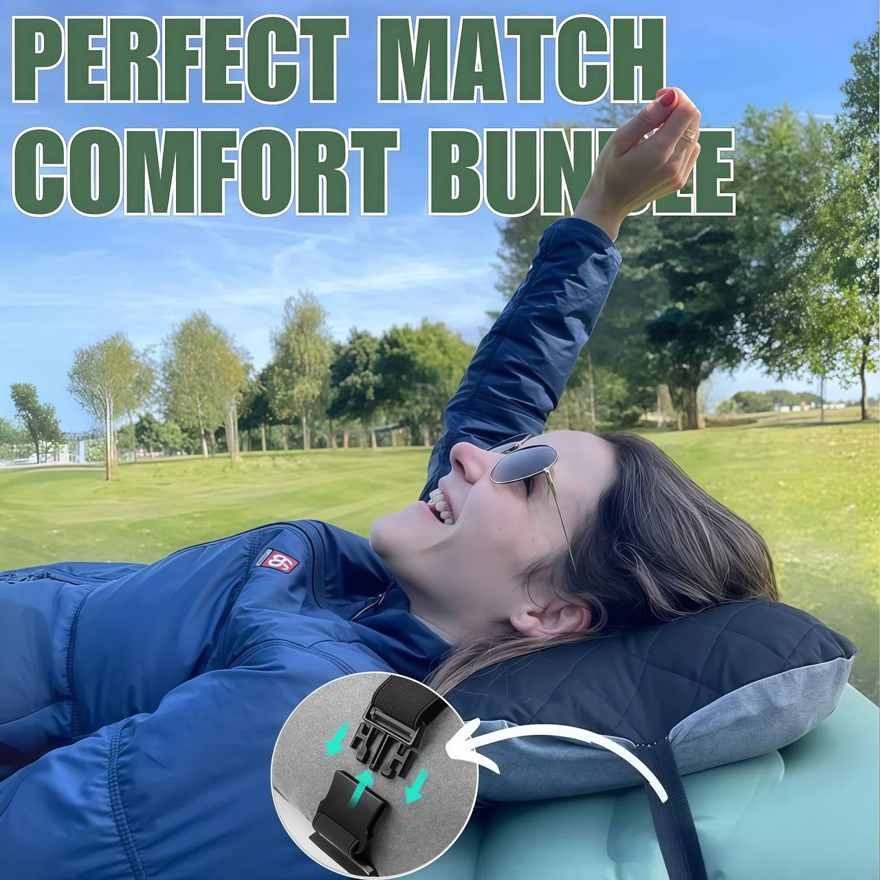 GreenCloud Air Sleeping Pad: Ultimate Comfort for Every Adventure