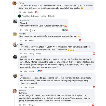 GreenCloud Air Sleeping Pad: Ultimate Comfort for Every Adventure