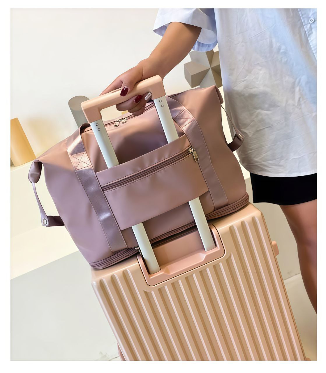 Foldable Large Capacity Bag For Daily Use Or Travel