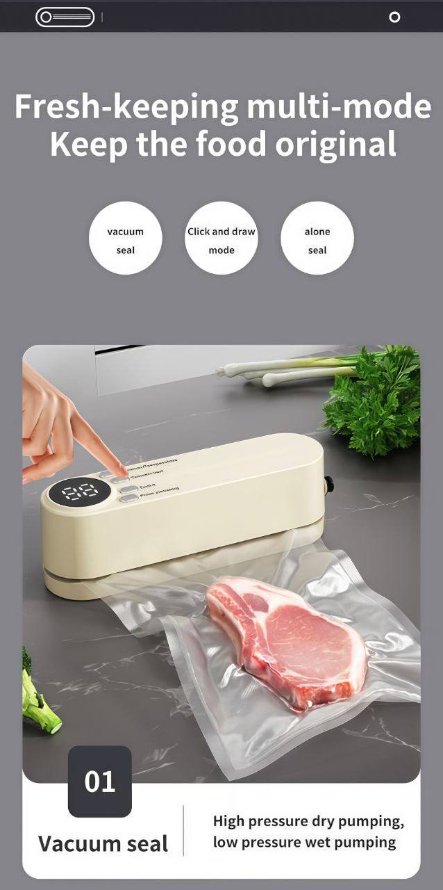 Mini Wireless Vacuum Sealer
