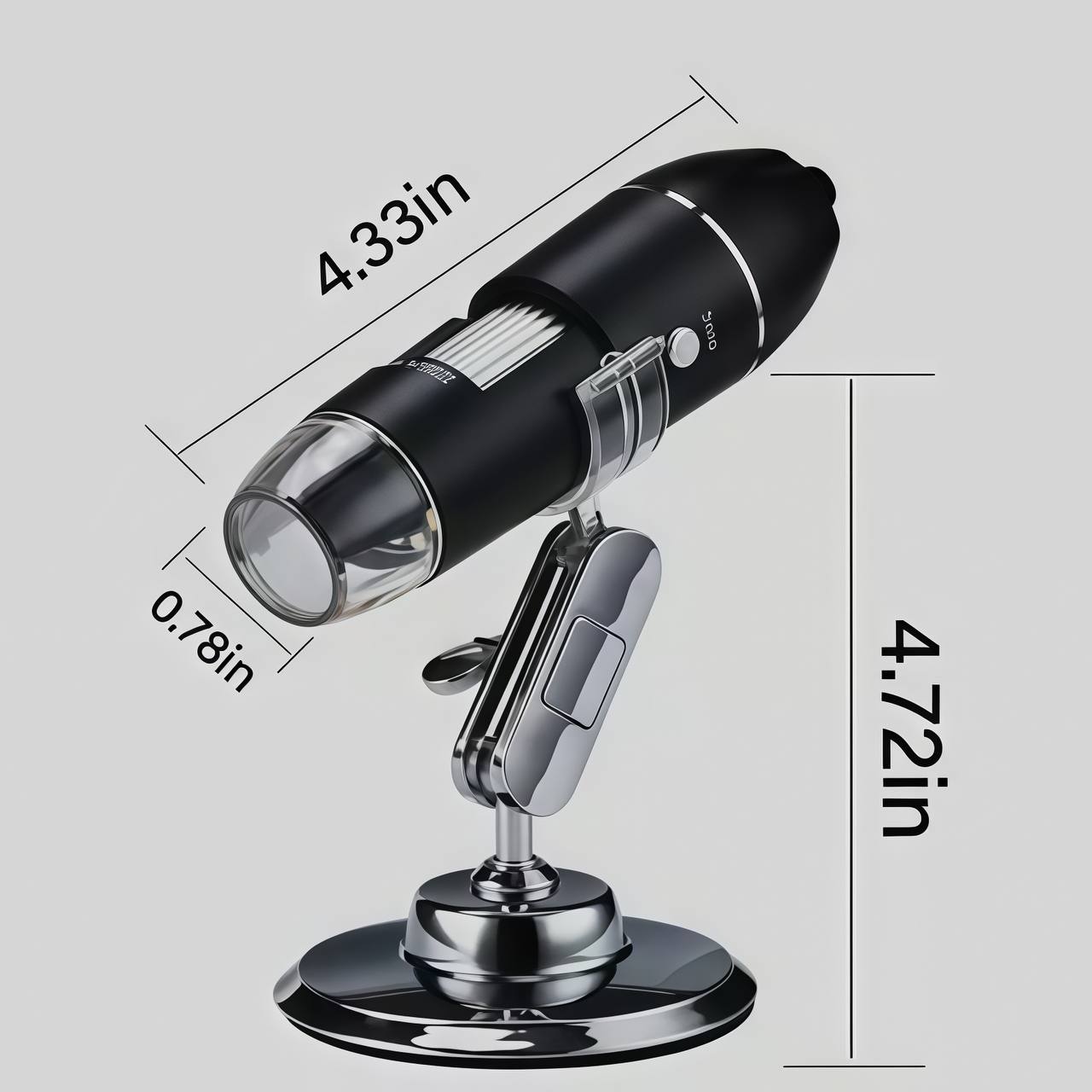 Digital HD Microscope 50x-1600x Magnification (PC & Phone Connectable)