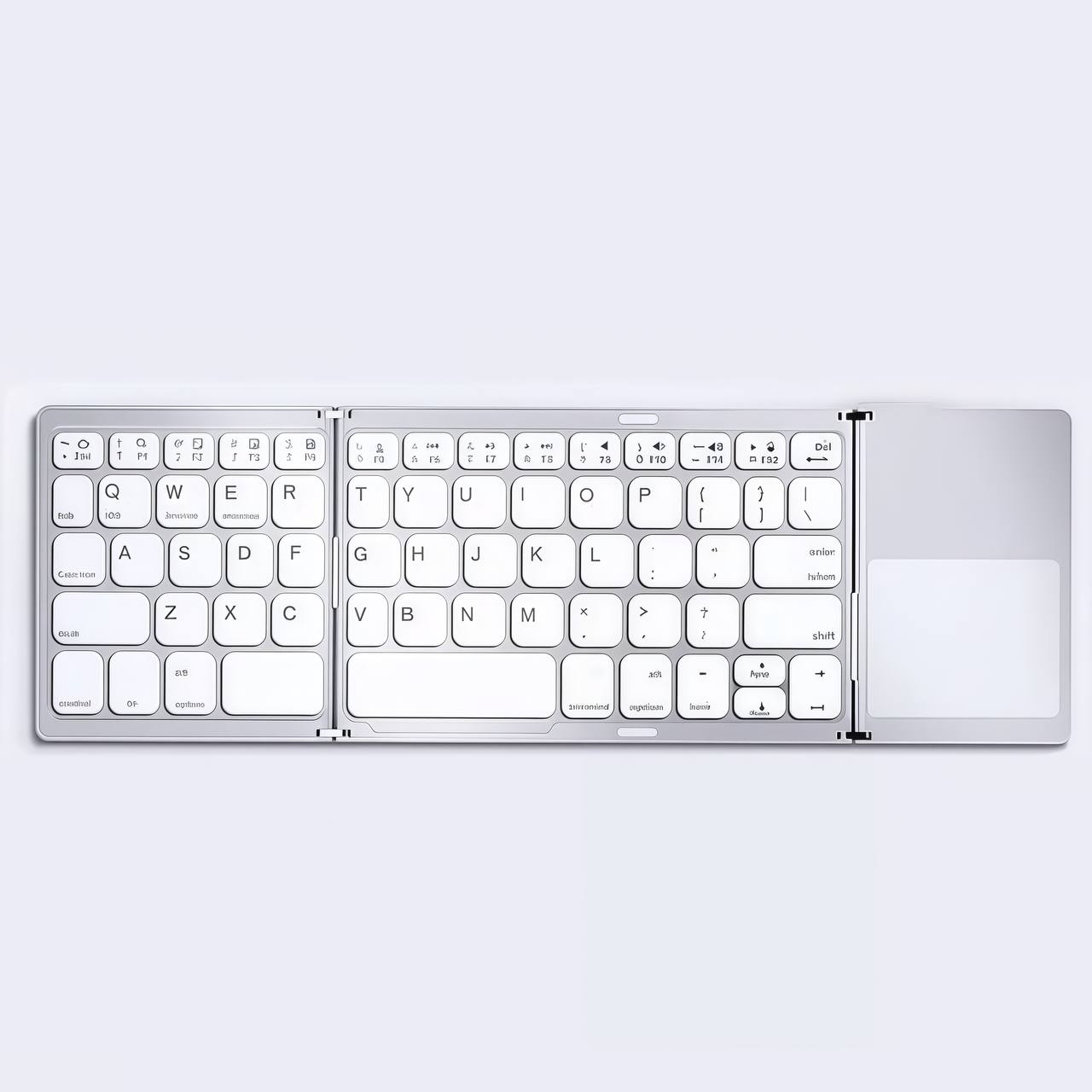 Foldable Bluetooth Keyboard with Touchpad