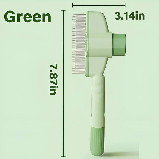 🔥Self-cleaning Pet Flea Comb Grooming Brush