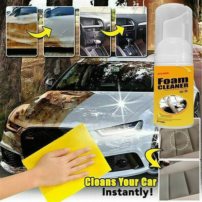 Home Cleaning Foam Cleaner Spray Multi-purpose Anti-aging Cleaner Tools for Car Interiors or Home Appliance