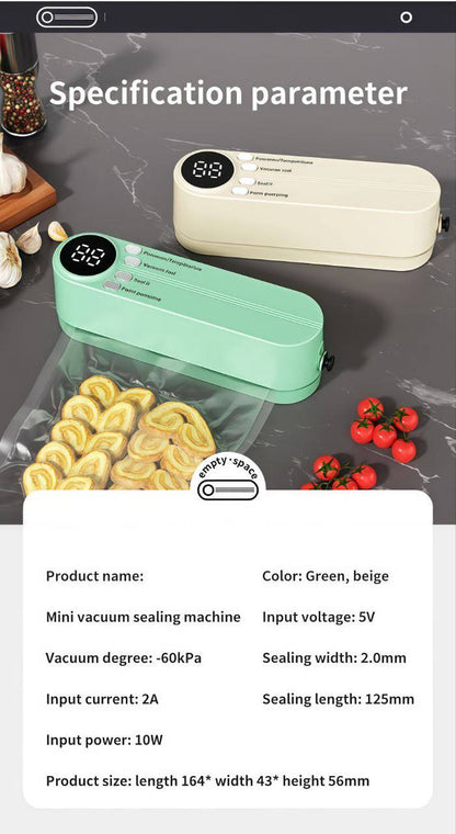 Mini Wireless Vacuum Sealer