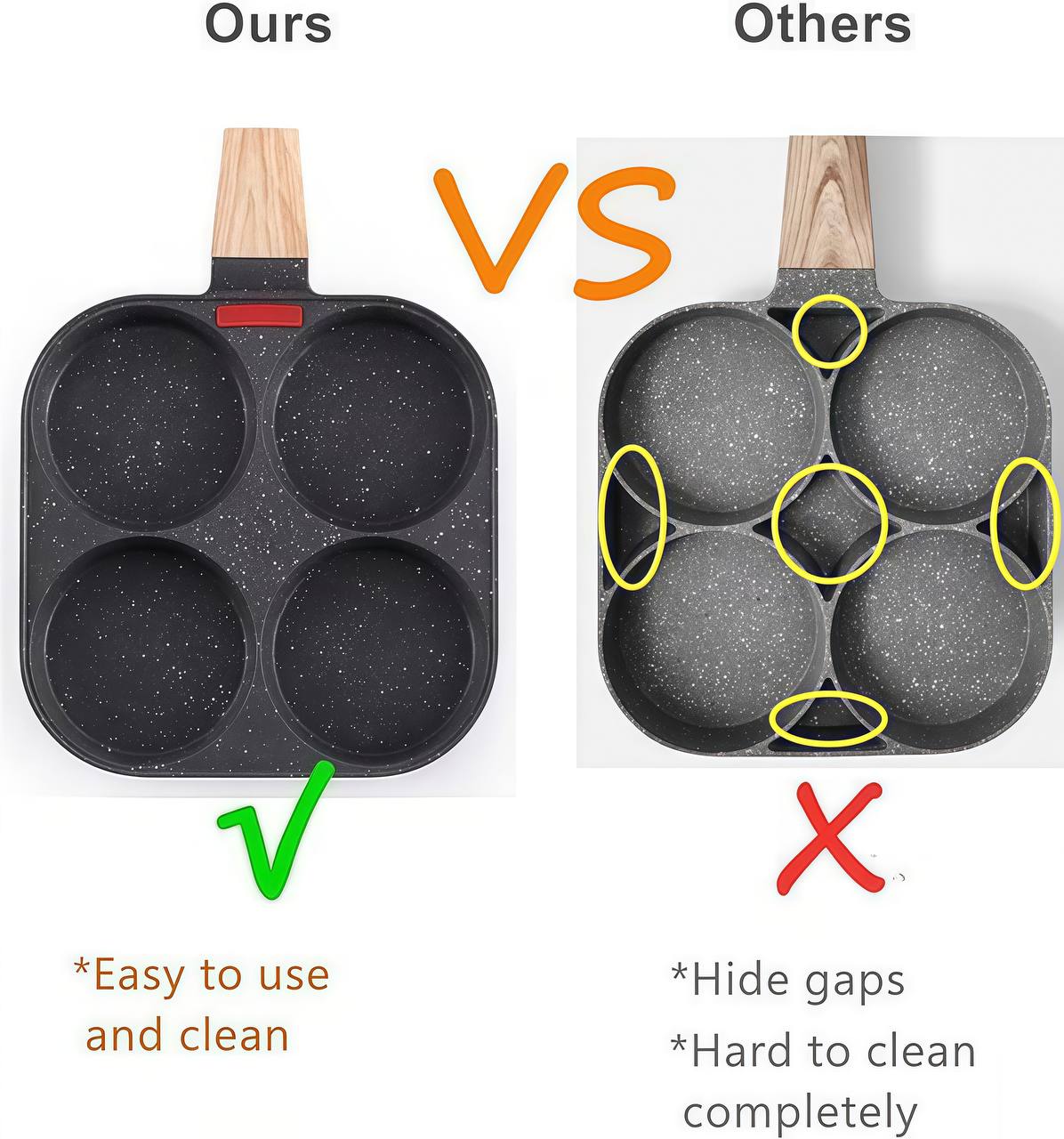 4 Egg Frying Pan