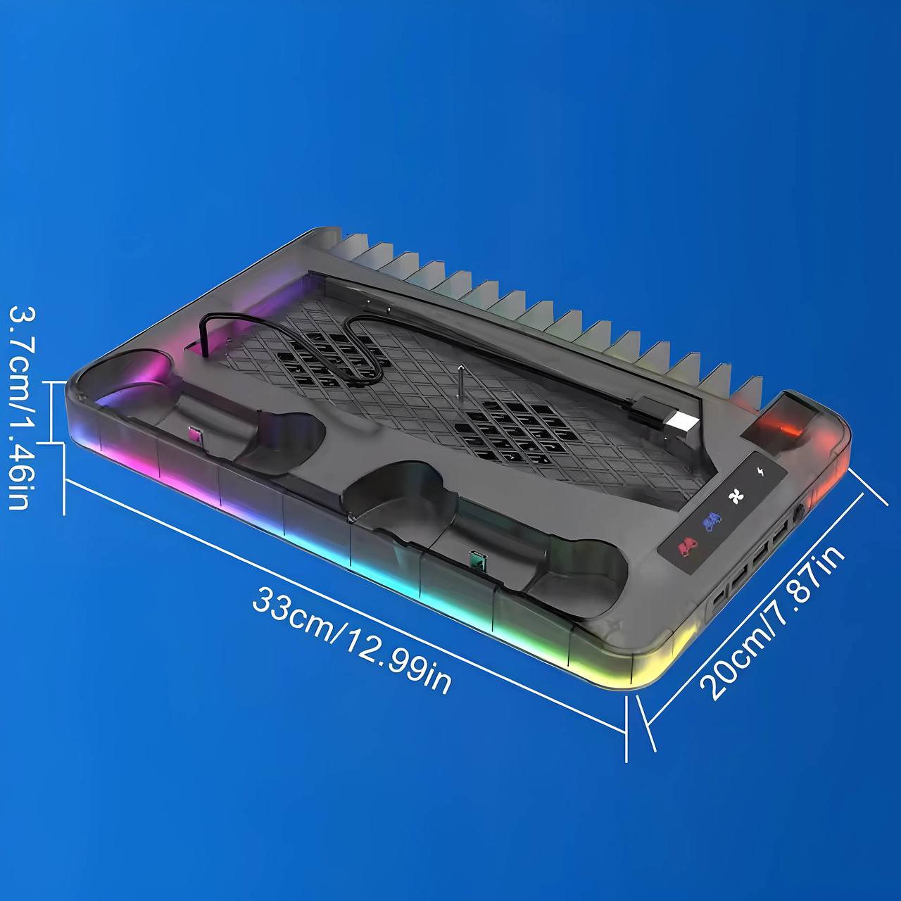 Multifunctional Cooling Stand Set for PS5