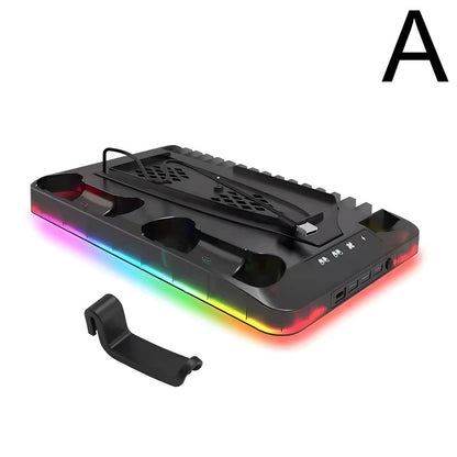 Multifunctional Cooling Stand Set for PS5