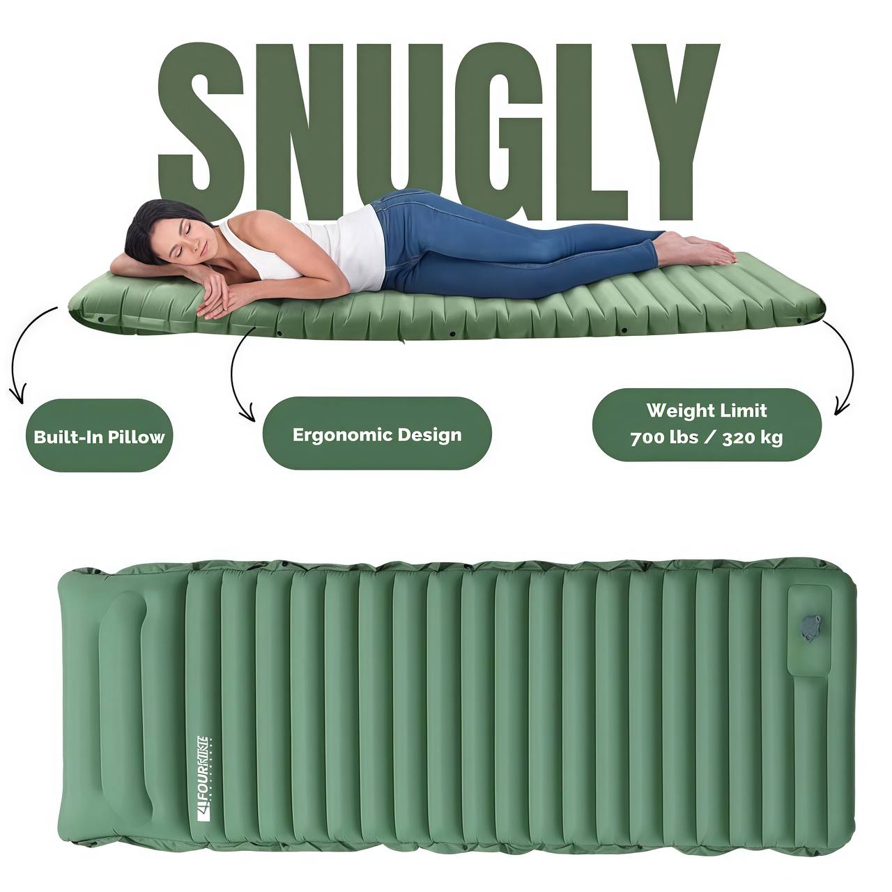 GreenCloud Air Sleeping Pad: Ultimate Comfort for Every Adventure