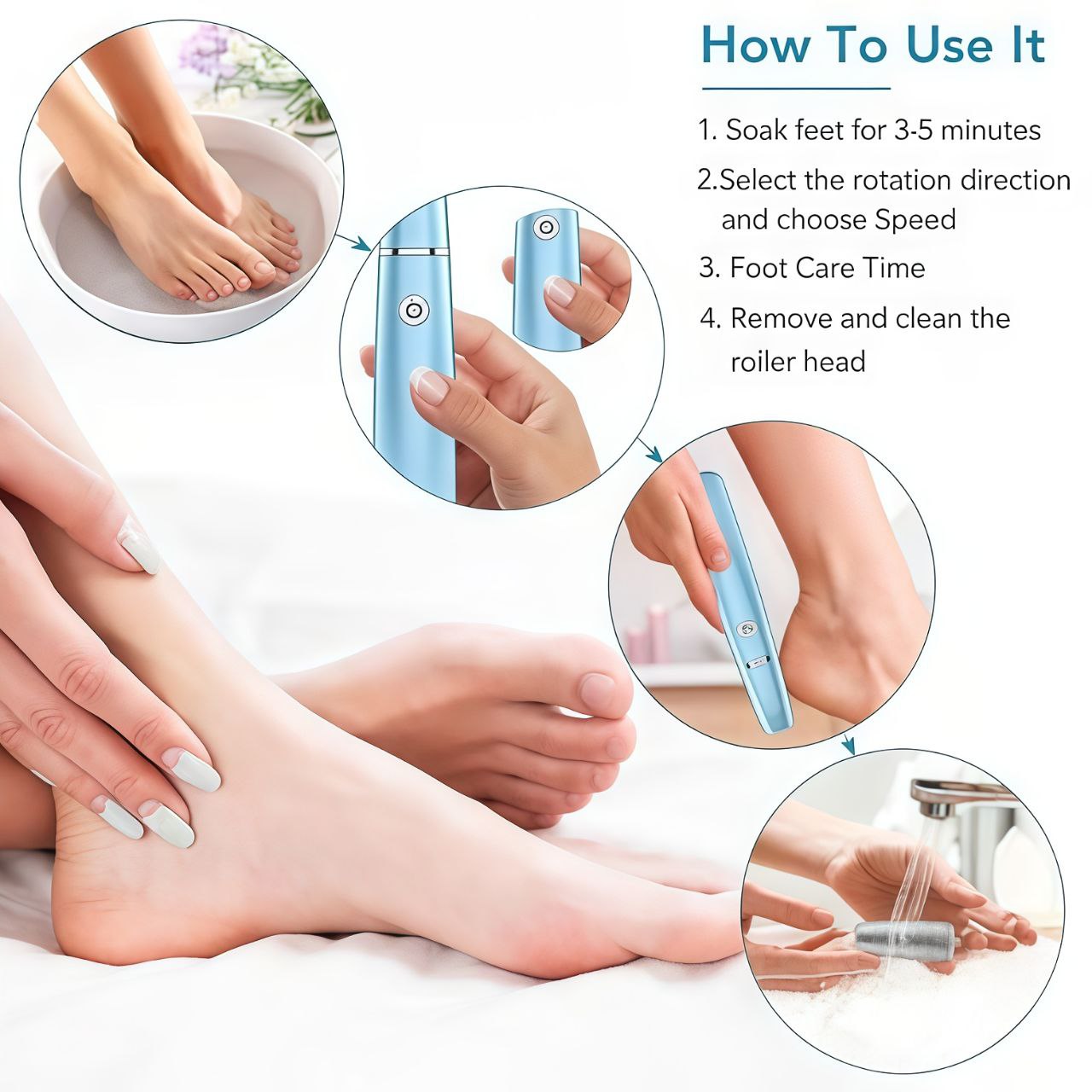 Electric Feet Callus Remover