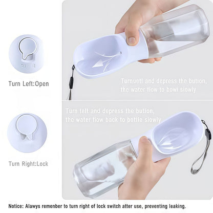 3-in-1 Dog Water Bottle