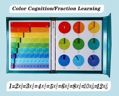 Magnetic Fraction Tiles & Circles Set