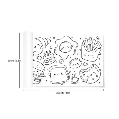 Children's Drawing Roll