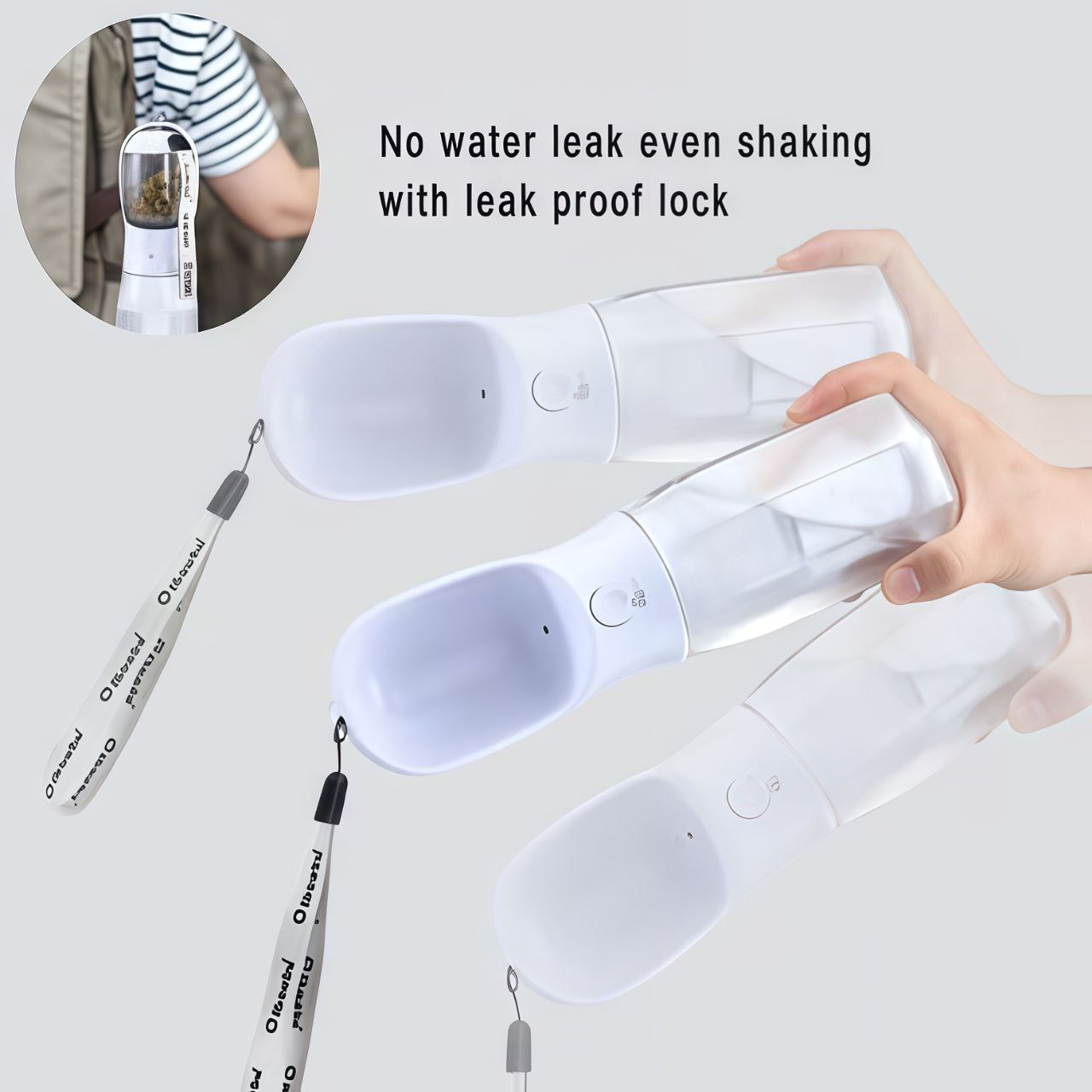3-in-1 Dog Water Bottle