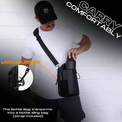 Fitness portable bag with magnet
