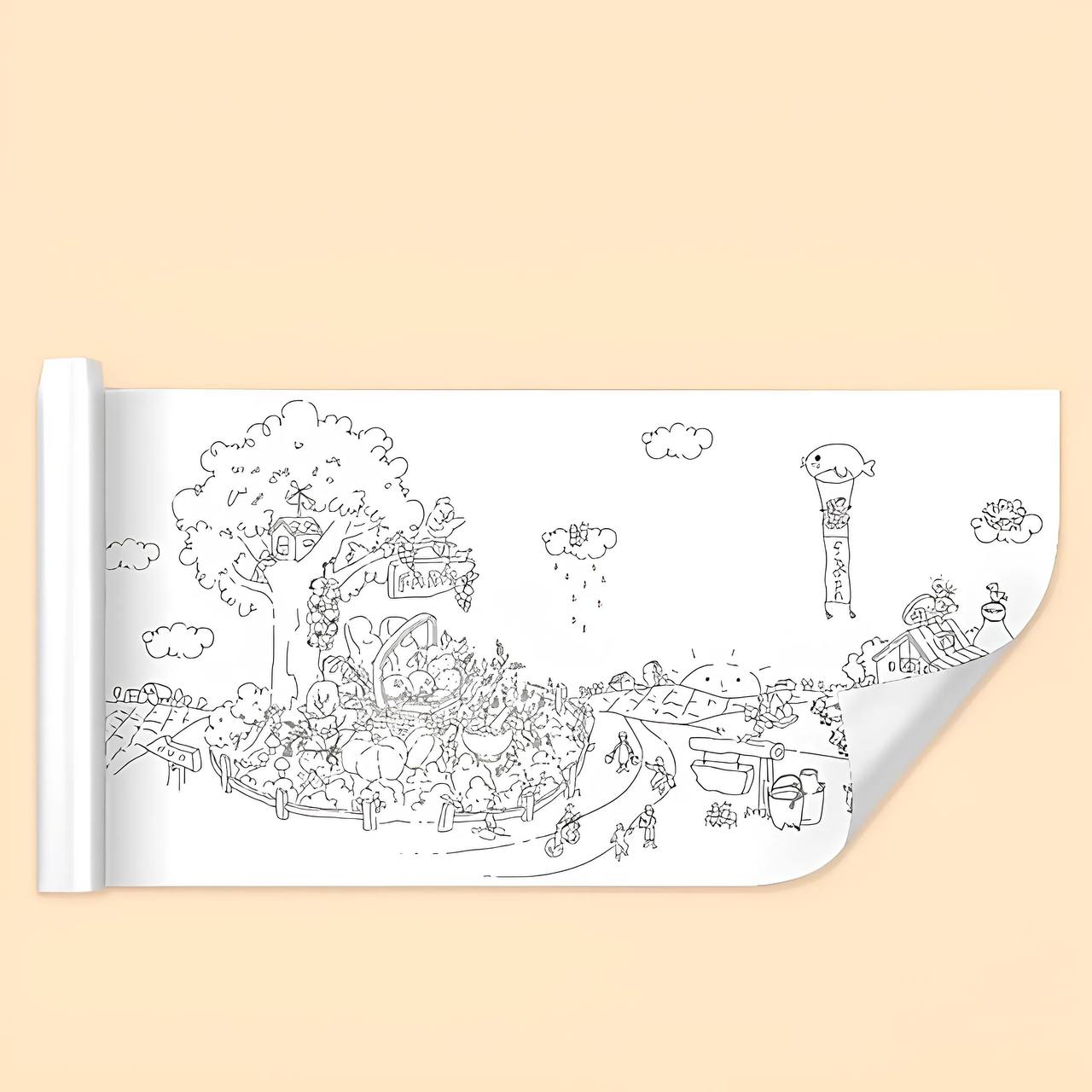 Children's Drawing Roll