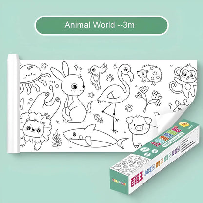 Children's Drawing Roll