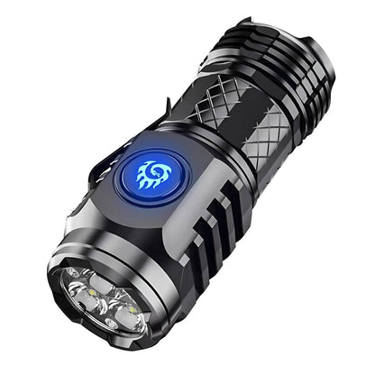 Three-eyed Monster Mini Flash Super Power Flashlight
