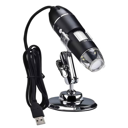 Digital HD Microscope 50x-1600x Magnification (PC & Phone Connectable)